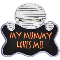 Spooky Sweet Halloween Mummy Applique